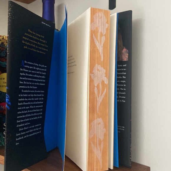 Divine Rivals by Rebecca Ross, custom edges, First edition - Picture 3 of 5